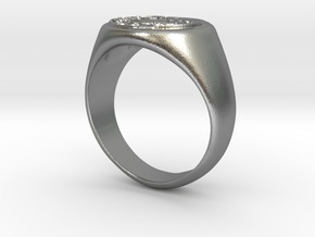Size 6 Targaryen Ring in Natural Silver