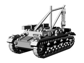 1/144 WWII German Bergepanzer IV in Tan Fine Detail Plastic