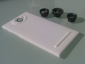 The Other Side Magnetic Lens for Jolla phone in White Processed Versatile Plastic