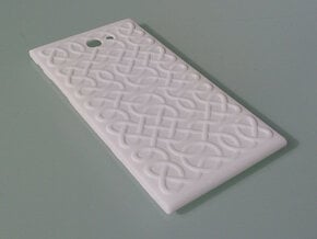 The Other Side Celtic Knots for Jolla phone in White Processed Versatile Plastic