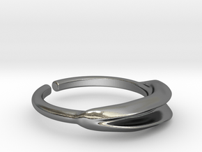 Ring I 17,7 in Polished Silver