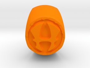 Hercules Ring Size 11 in Orange Processed Versatile Plastic