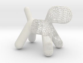 Magis Puppy Inspiration Abstract and Adorable Pupp in White Natural Versatile Plastic