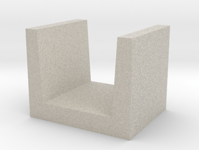 U-shaped Block concrete in Natural Sandstone