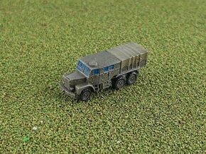 Leyland Martian Artillery Tractor 1/285 in Smooth Fine Detail Plastic