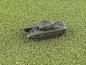 Churchill A 43 "Black Prince" 1/285 / 6mm in Smooth Fine Detail Plastic