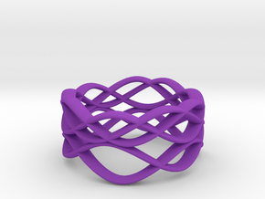 Skaters Ring in Purple Processed Versatile Plastic