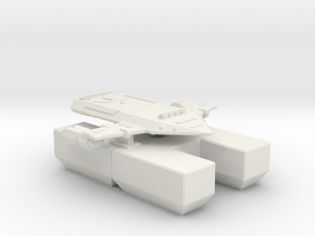 3788 Scale Orion Heavy Fleet Transport, Lyran in White Natural Versatile Plastic