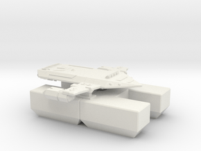 3125 Scale Orion Heavy Fleet Transport, Lyran in White Natural Versatile Plastic