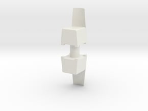 Modern Plastic Chair (x2) 1/35 in White Natural Versatile Plastic