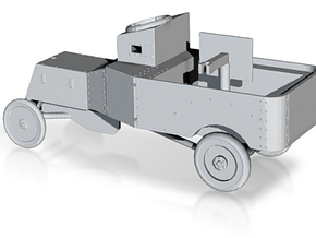 Digital-1/100 Scale Model T Armored Car in 1/100 Scale Model T Armored Car