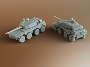 Rooikat 76 South African armoured Scale: 1:285 x4 in Tan Fine Detail Plastic