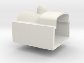 Wooden Train Boiler V10 (Build Your Own Engine) in White Natural Versatile Plastic