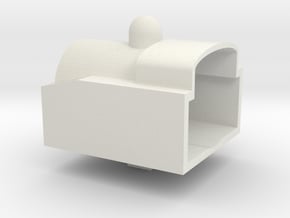 Wooden Train Boiler V9 (Build Your Own Engine) in White Natural Versatile Plastic