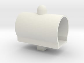 Wooden Train Boiler V6 (Build Your Own Engine) in White Natural Versatile Plastic