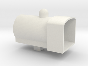 Wooden Train Boiler V1 (Build Your Own Engine) in White Natural Versatile Plastic