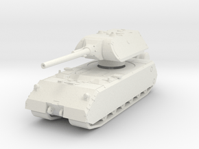 Panzer VIII Maus 1/76 in White Natural Versatile Plastic