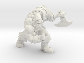Gromnor Warrior in White Natural Versatile Plastic