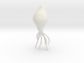 Squid in White Natural Versatile Plastic
