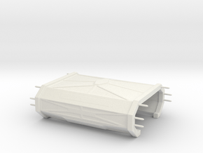 Klingon Shipyard v2-a in White Natural Versatile Plastic