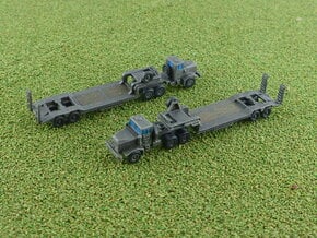 Faun 908 SA / SAT Tank Transporter 1/285 6mm in Smooth Fine Detail Plastic
