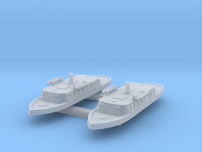 1/1250 Guerriera Floating Battery x2 in Tan Fine Detail Plastic