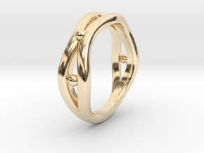 Rina4　Ring Size US6.5(JP Size 12) in 14K Yellow Gold