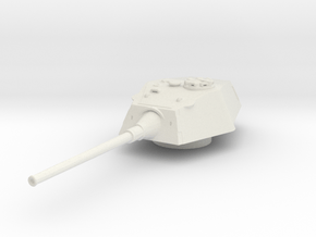 E-100 Tank Turret 1/100 in White Natural Versatile Plastic