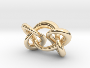 Knot B in 14K Yellow Gold