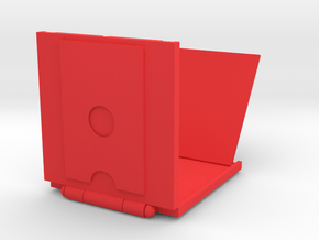 Carrying mask keeper in Red Processed Versatile Plastic: Medium