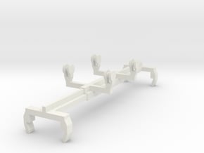 Kalmar Straddle Carrier Spreader N scale in White Natural Versatile Plastic
