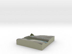 Terrafab generated model Wed Aug 06 2014 14:35:24  in Full Color Sandstone