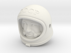 Cosmonaut Alexey Leonov ( 29cm Figure / Head in White Natural Versatile Plastic