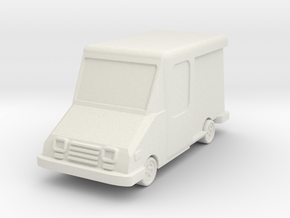 USPS Grumman LLV 1/87 in White Natural Versatile Plastic