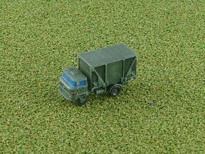 GDR IFA W-50 3to Truck w. Faltkoffer 1/285 in Smooth Fine Detail Plastic