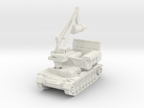 Munitionsschlepper Pz IV 60cm 1/72 in White Natural Versatile Plastic