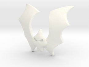 Horde Emblem VINTAGE/Origins in White Processed Versatile Plastic