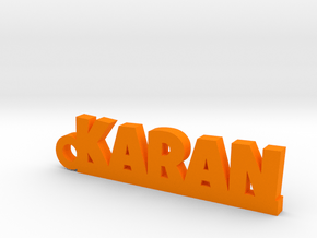 KARAN_keychain_Lucky in Orange Processed Versatile Plastic