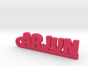 ARJUN_keychain_Lucky in Pink Processed Versatile Plastic