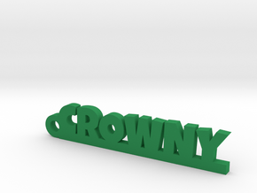 CROWNY_keychain_Lucky in Aluminum