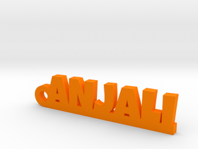 ANJALI_keychain_Lucky in Orange Processed Versatile Plastic