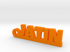 JATIN_keychain_Lucky in Orange Processed Versatile Plastic