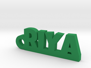 RIYA_keychain_Lucky in Green Processed Versatile Plastic