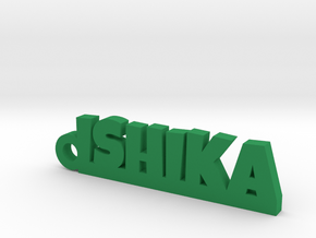 ISHIKA_keychain_Lucky in Green Processed Versatile Plastic