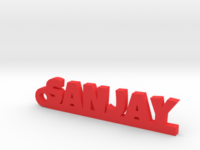SANJAY_keychain_Lucky in Natural Sandstone