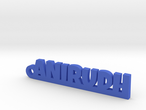 ANIRUDH_keychain_Lucky in Blue Processed Versatile Plastic