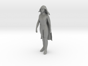 Melissa Benoist Supergirl Sculpture in Gray PA12: Extra Small