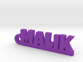 MALIK_keychain_Lucky in Purple Processed Versatile Plastic