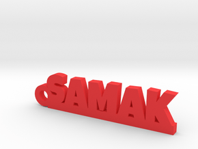 SAMAK_keychain_Lucky in Red Processed Versatile Plastic