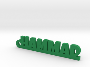 HAMMAD_keychain_Lucky in Green Processed Versatile Plastic
